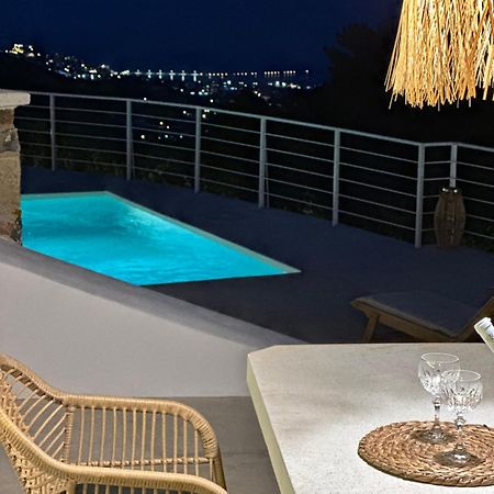 Villa Koukounaria Skopelos Town Bagian luar foto